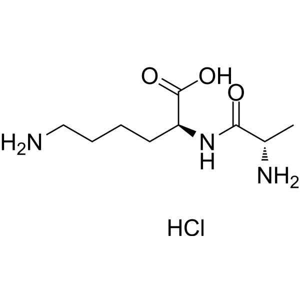 (S)-6-Amino-2-((S)-2-aminopropanamido)hexanoic acid hydrochloride 68973-27-3